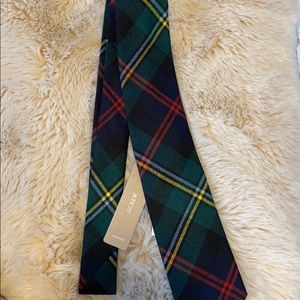 JCrew Plaid Wool Tie